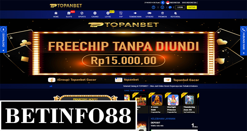 Freebet Gratis Tanpa Deposit Topanbet Senilai Rp 15000